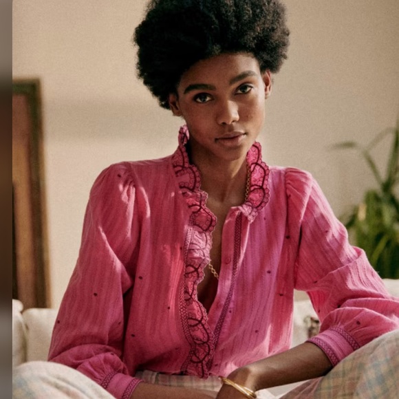 SEZANE MATHILDA SHIRT - Picture 1 of 3